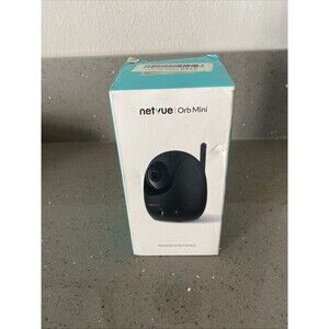 Netvue Orb Cam Mini Indoor CameraWi-Fi 1080P FHD 2.4GHz 2-Way Audio Black Works